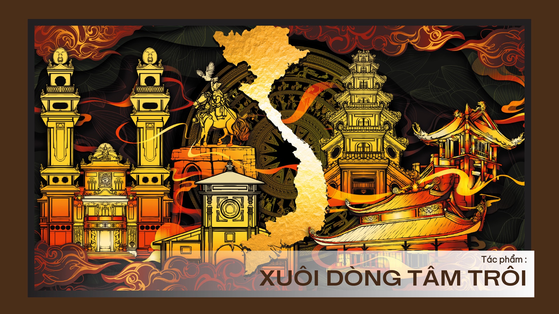 Tác phẩm Xuôi Dòng Tâm Trôi