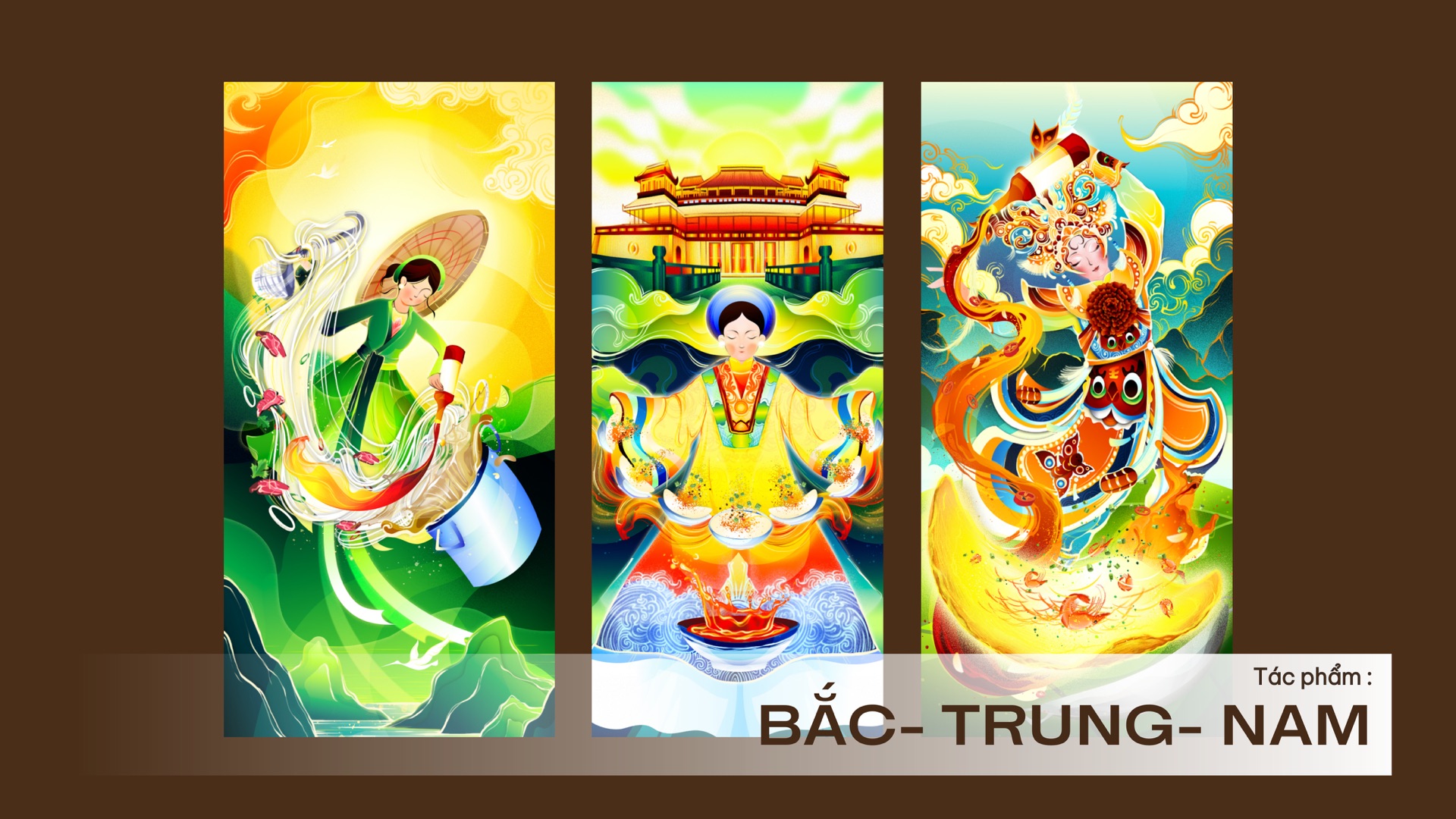 Tác phẩm Bắc Trung Nam