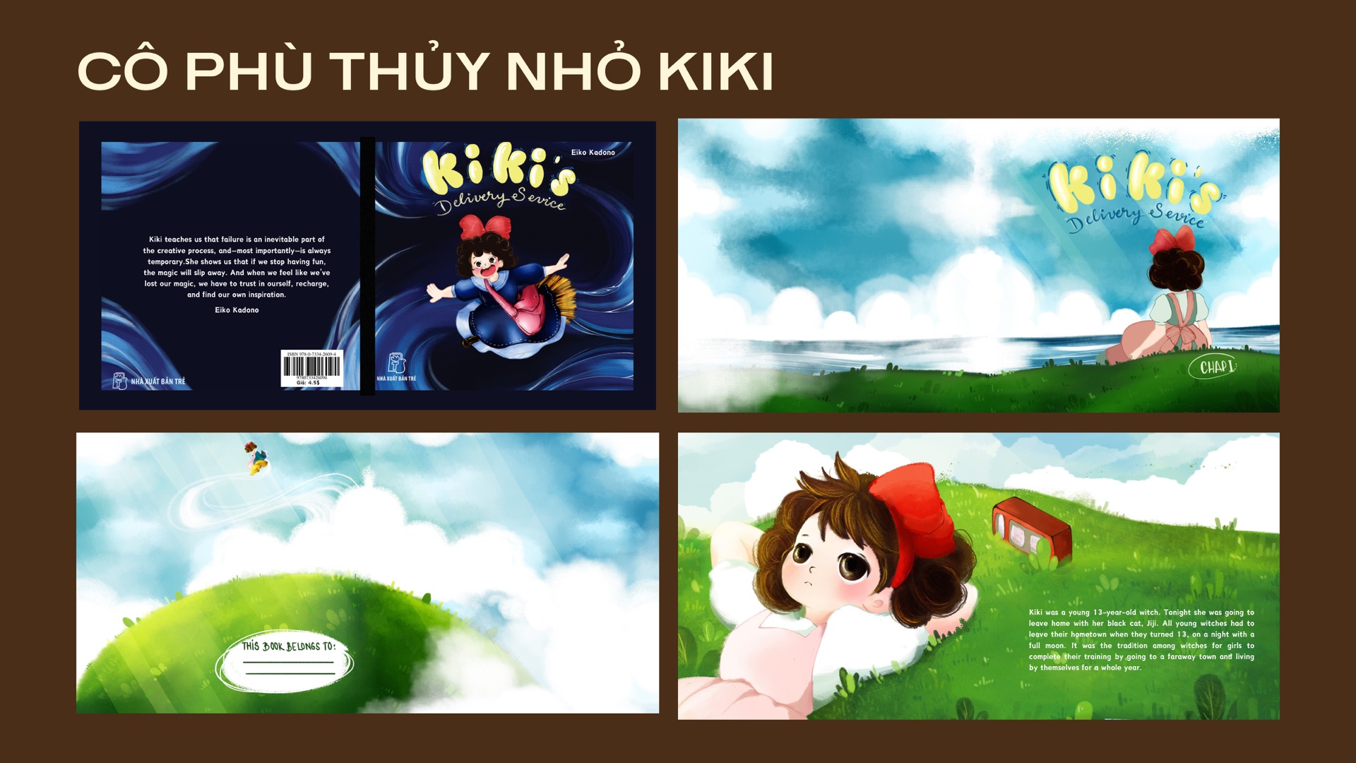 Cô Phù Thủy Nhỏ Kiki — bìa sách