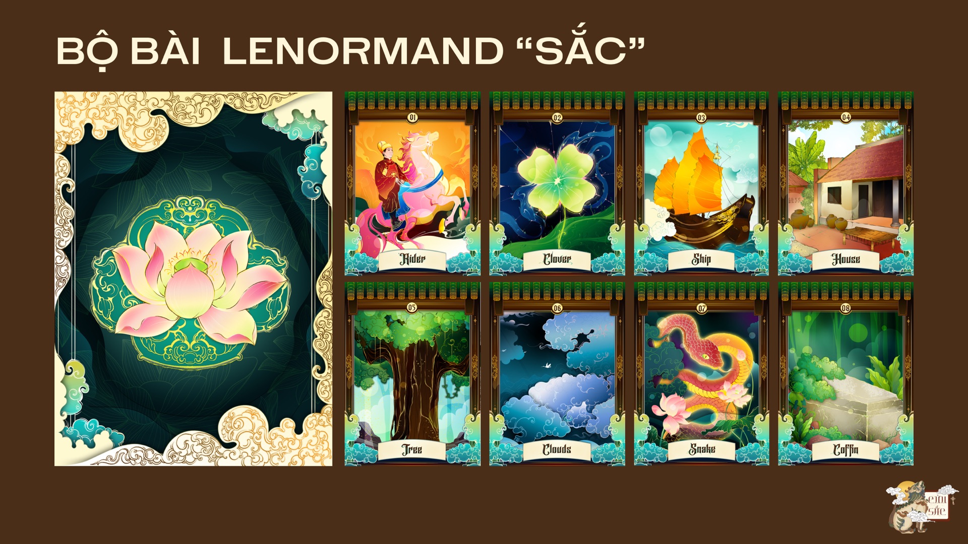 Bộ Bài Lenormand Sắc