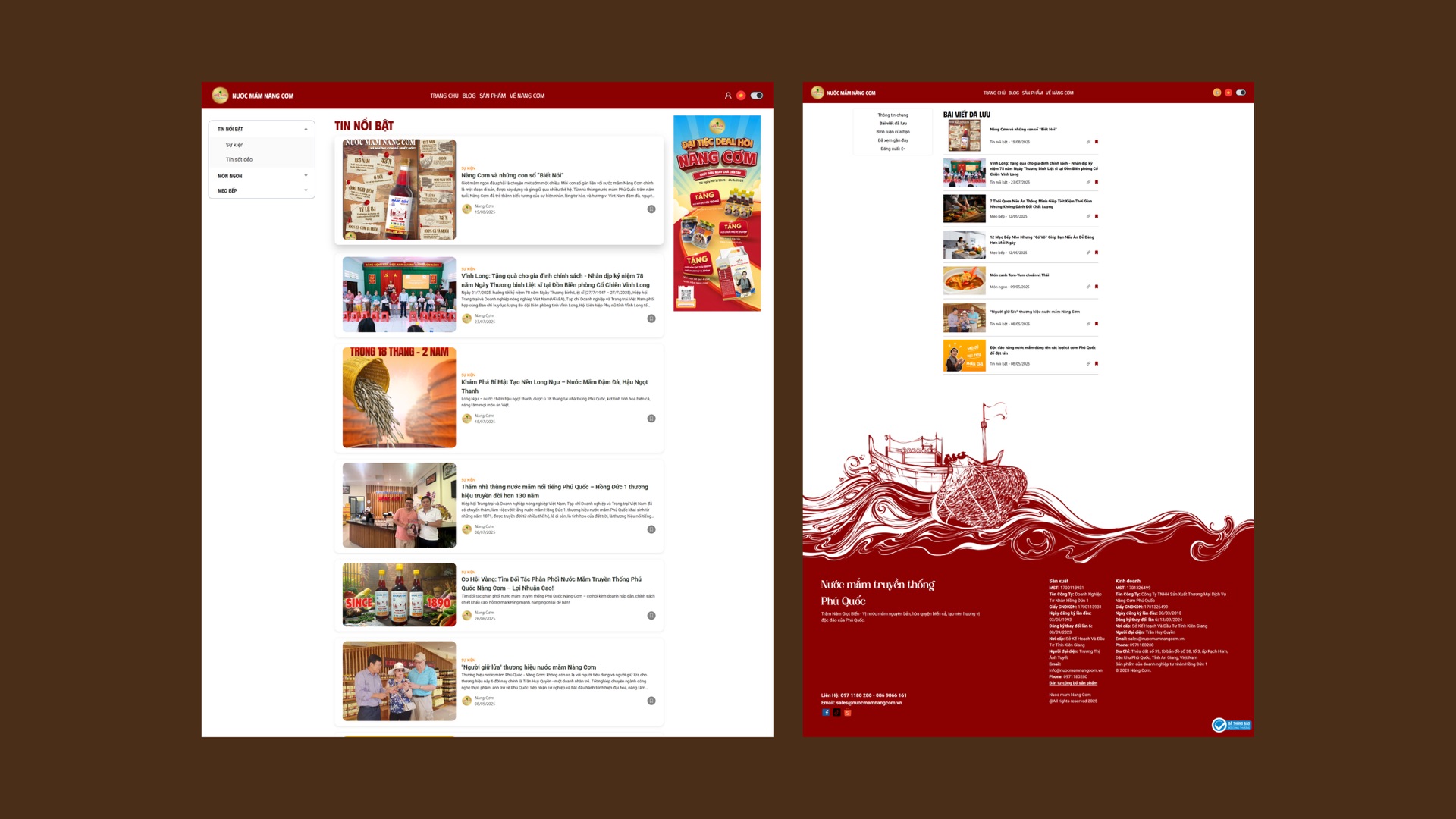 Nàng Cơm — website trang tin